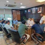 एमडीडीए उपाध्यक्ष ने निर्माणाधीन आढत बाजार की ली समीक्षा बैठक, समस्त कार्यों को समय से पूर्ण करने के दिए निर्देश