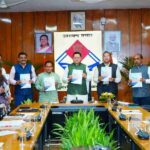 मुख्यमंत्री पुष्कर सिंह धामी की उपस्थिति में सचिवालय में किये गये तीन महत्वपूर्ण समझौते