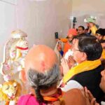 मुख्यमंत्री ने हल्द्वानी स्थित कालू सिद्ध मंदिर में प्राण प्रतिष्ठा महोत्सव में की पूजा-अर्चना