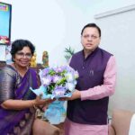 मुख्यमंत्री धामी से राष्ट्रीय महिला आयोग (NCW) की अध्यक्ष श्रीमती विजया किशोर रहाटकर ने की शिष्टाचार भेंट