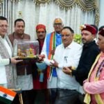 मुख्यमंत्री धामी से बद्री-केदार मंदिर समिति के प्रतिनिधिमंडल ने की मुलाकात, चारधाम यात्रा के सफल, सुचारु और सुरक्षित संचालन के लिए राज्य सरकार का किया आभार प्रकट