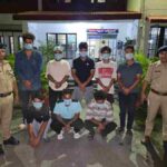 युवक पर जान लेवा हमला करने वाले 8 अभियुक्तों को पुलिस ने किया गिरफ्तार
