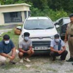 विधौली प्रेमनगर में रात्रि में वाहन में हुडदंग करना 3 छात्रों को पडा भारी, तीनो छात्रों को दून पुलिस ने किया गिरफ्तार, यूको स्पोर्टस वाहन को किया सीज