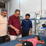 कैबिनेट मंत्री गणेश जोशी ने हरिद्वार मनसा देवी मंदिर हादसे में घायलों से की मुलाकात, संवेदना व्यक्त की