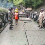लिमच्यागाड में बना वैली ब्रिज, मुख्यमंत्री द्वारा राहत एवं बचाव अभियान की निरंतर निगरानी का नतीजा, आगे के हिस्सों में क्षतिग्रस्त सड़क का तेजी से पुनर्निर्माण की राह हुई प्रशस्त