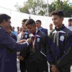 मुख्य सचिव ने चम्पावत के खेल प्रतिभाओं को किया सम्मानित, बूम में किया वृक्षारोपण