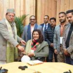 मुख्यमंत्री पुष्कर सिंह धामी से डॉ. दीपा मलिक ने की शिष्टाचार भेंट