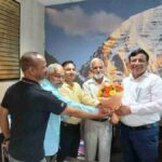 अमजा प्रतिनिधि मंडल ने की महानिदेशक सूचना से शिष्टाचार भेंट