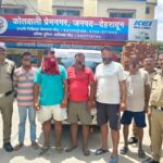 सार्वजनिक स्थान पर हुड़दंग करने वालो को दून पुलिस ने पढ़ाया कानून का पाठ, 5 लोगो को किया गिरफ्तार