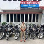 मॉडिफाइड साइलेंसर लगी 21 रॉयल इनफील्ड बुलेट व शीशों पर काली फ़िल्म लगी 03 थार/ स्कार्पियो को पुलिस ने किया सीज़