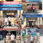 विभिन्न प्रकरणों में फरार चल रहे 11 वारंटियों को अलग-अलग थाना क्षेत्रों में पुलिस ने किया गिरफ्तार