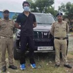 आवासीय कॉलोनी मे कार से स्टंटबाजी करना पडा भारी, पुलिस ने उतारी खुमारी, शान्ति भंग मे एक हुड़दंगी को किया गिरफ्तार, कार को किया गया सीज